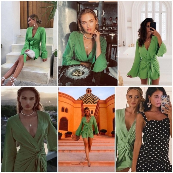 L'ACADEMIE | REVOLVE ❤️ The Janeiro Mini Dress in Red, Size XS - Picture 12 of 12